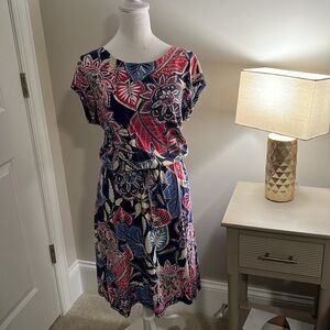 Talbots Tropical knit dress or cover up.